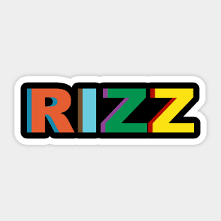 W Rizz Sticker